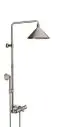AXOR-HG-AXOR-Showers-Front-Showerpipe-mit-Thermostat-und-Kopfbrause-240-2jet-Edelstahl-Optic-26020800 gallery number 1